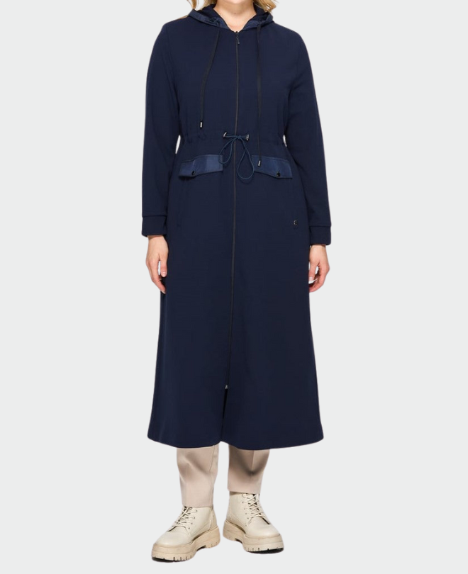 Robe Manteau avec Capuche
